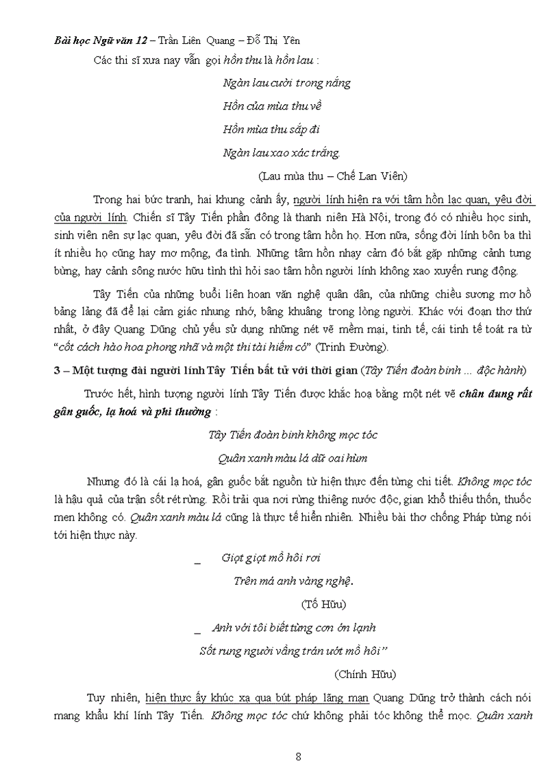 image for page Tài liệu ôn tập Ngữ văn 12 phần 1 2011