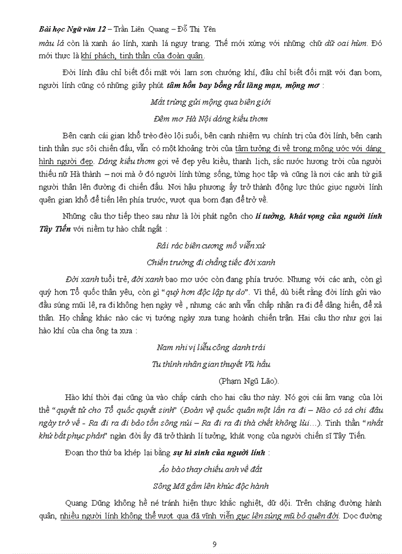 image for page Tài liệu ôn tập Ngữ văn 12 phần 1 2011