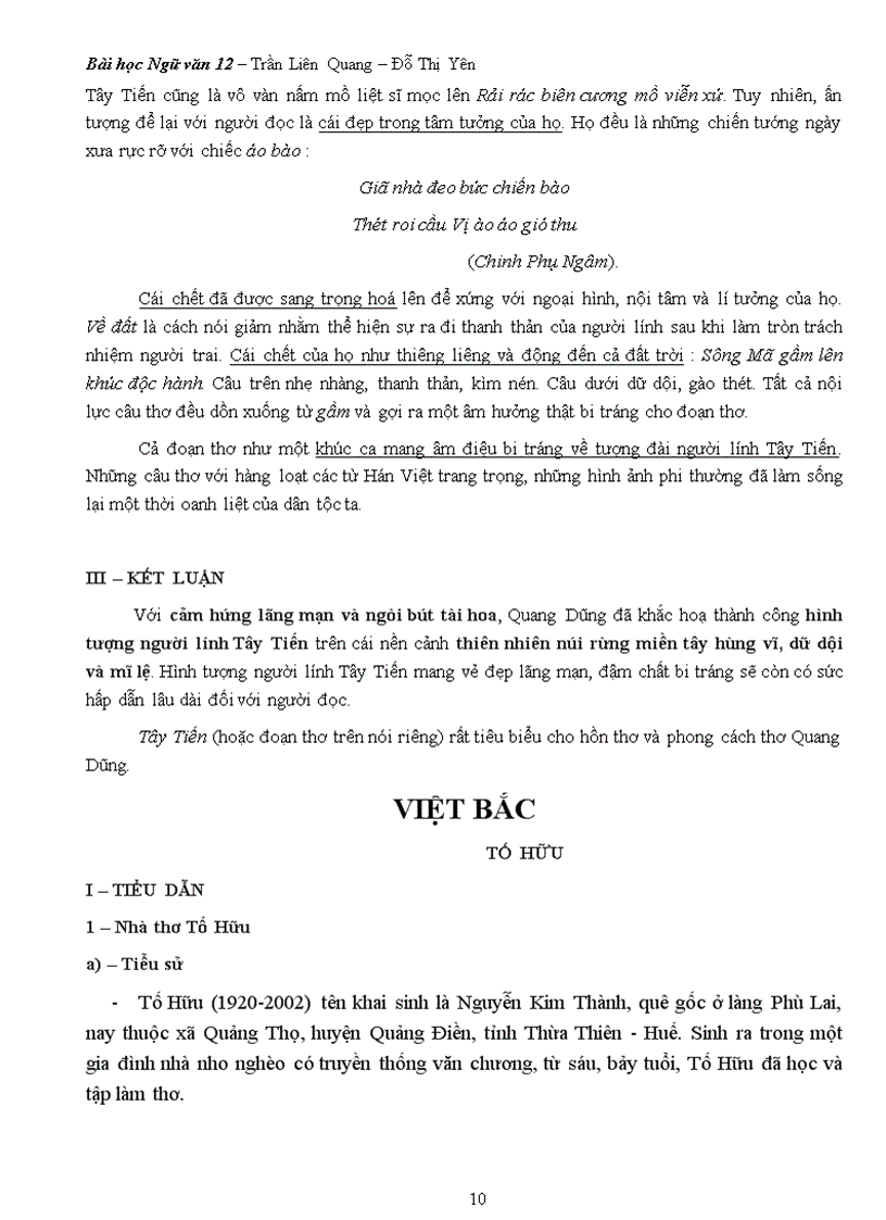 image for page Tài liệu ôn tập Ngữ văn 12 phần 1 2011