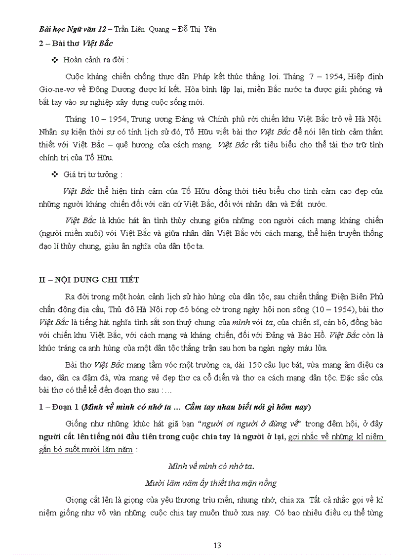 image for page Tài liệu ôn tập Ngữ văn 12 phần 1 2011