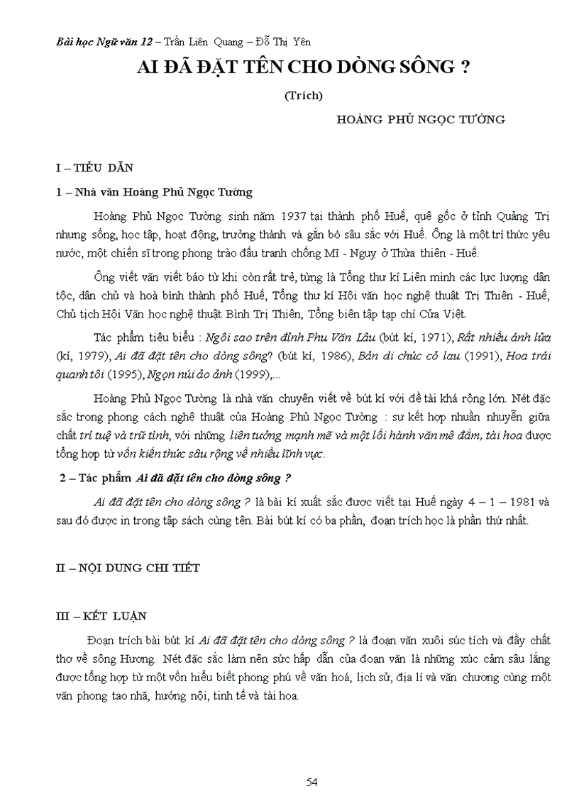 image for page Tài liệu ôn tập Ngữ văn 12 phần 1 2011