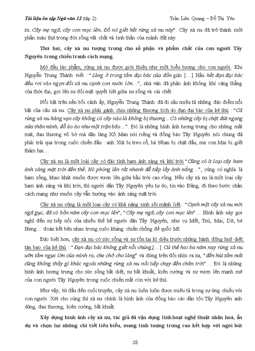 image for page Tài liệu ôn tập Ngữ văn T 2