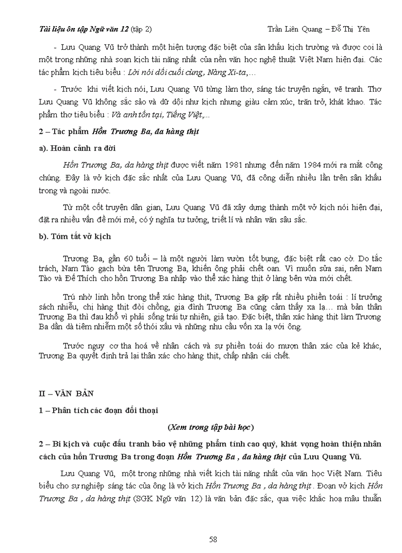 image for page Tài liệu ôn tập Ngữ văn T 2