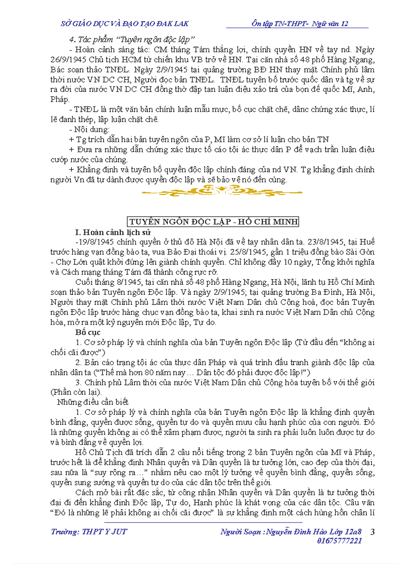 image for page Tài liệu ôn tập thi tốt nghiệp va đại học 12