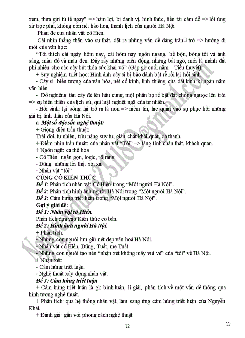 image for page Tài liệu ôn thi lớp 12