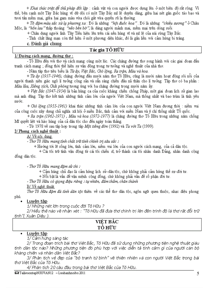 image for page Tai lieu on thi tn 12