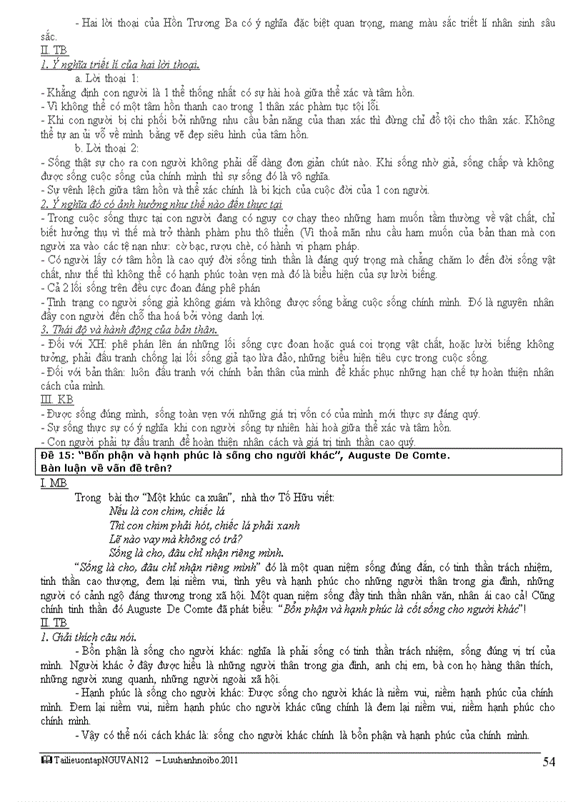 image for page Tai lieu on thi tn 12