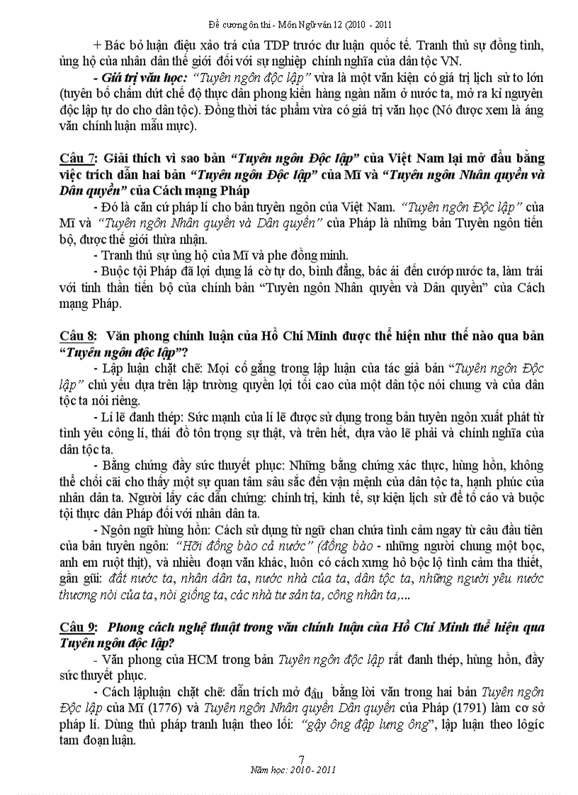 image for page Tài liệu ôn thi tn 2011