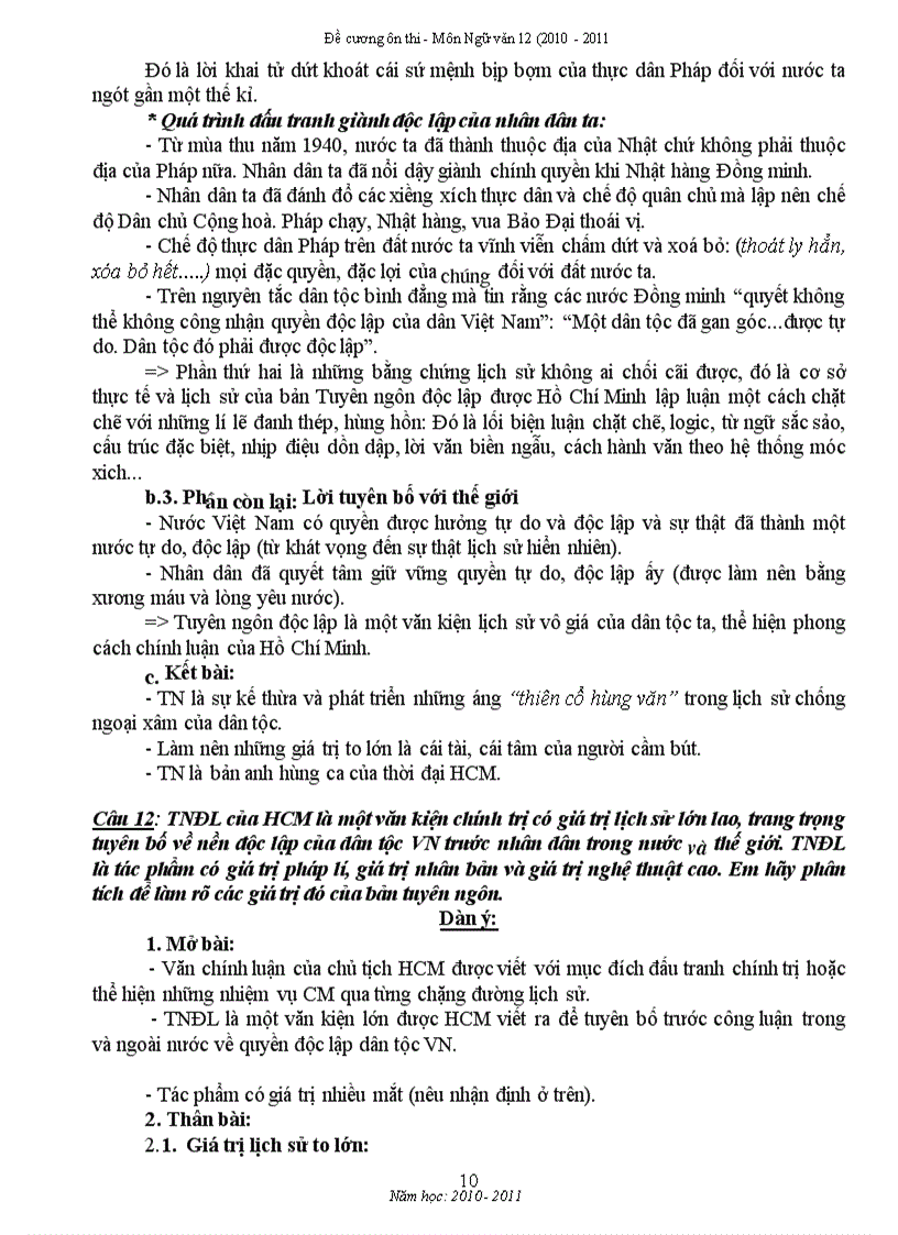 image for page Tài liệu ôn thi tn 2011