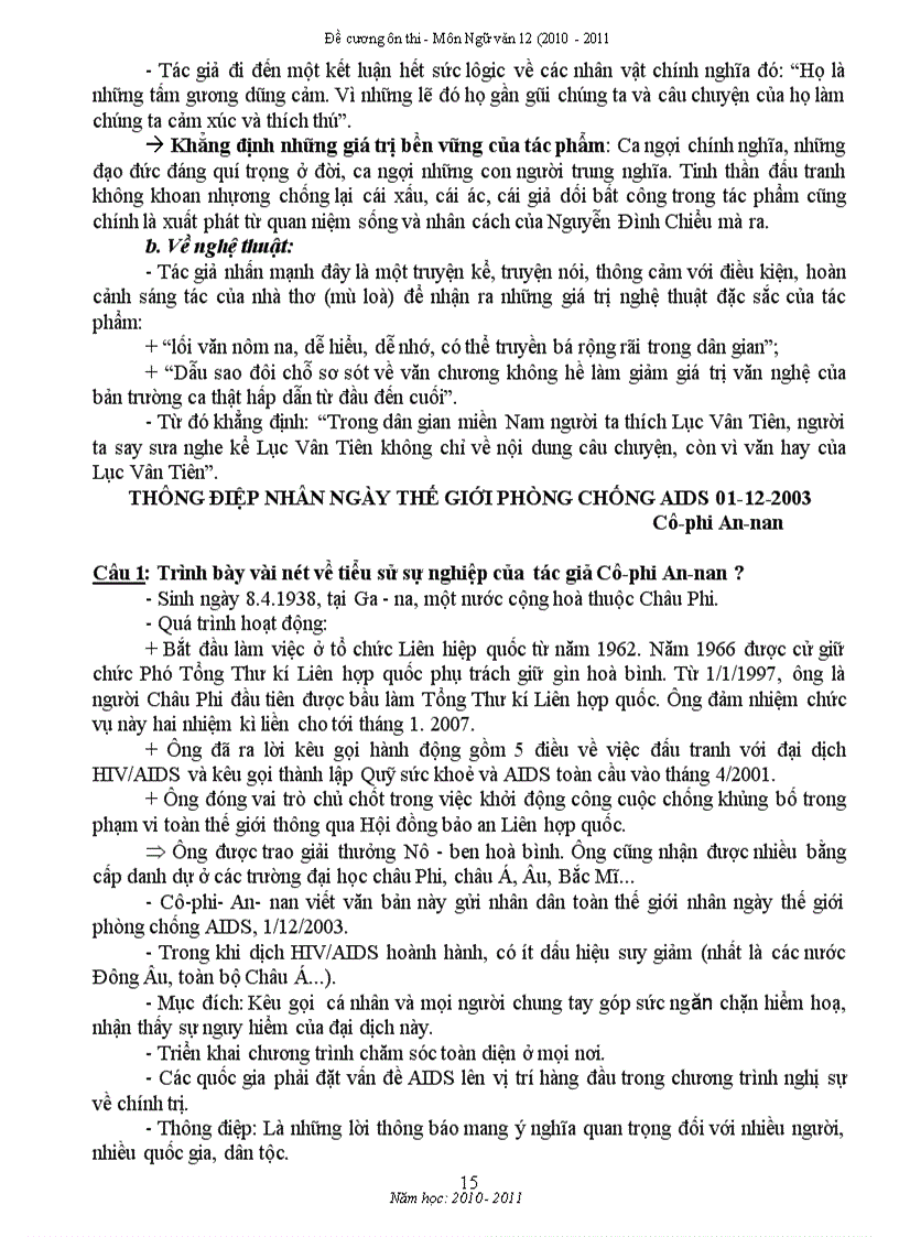 image for page Tài liệu ôn thi tn 2011