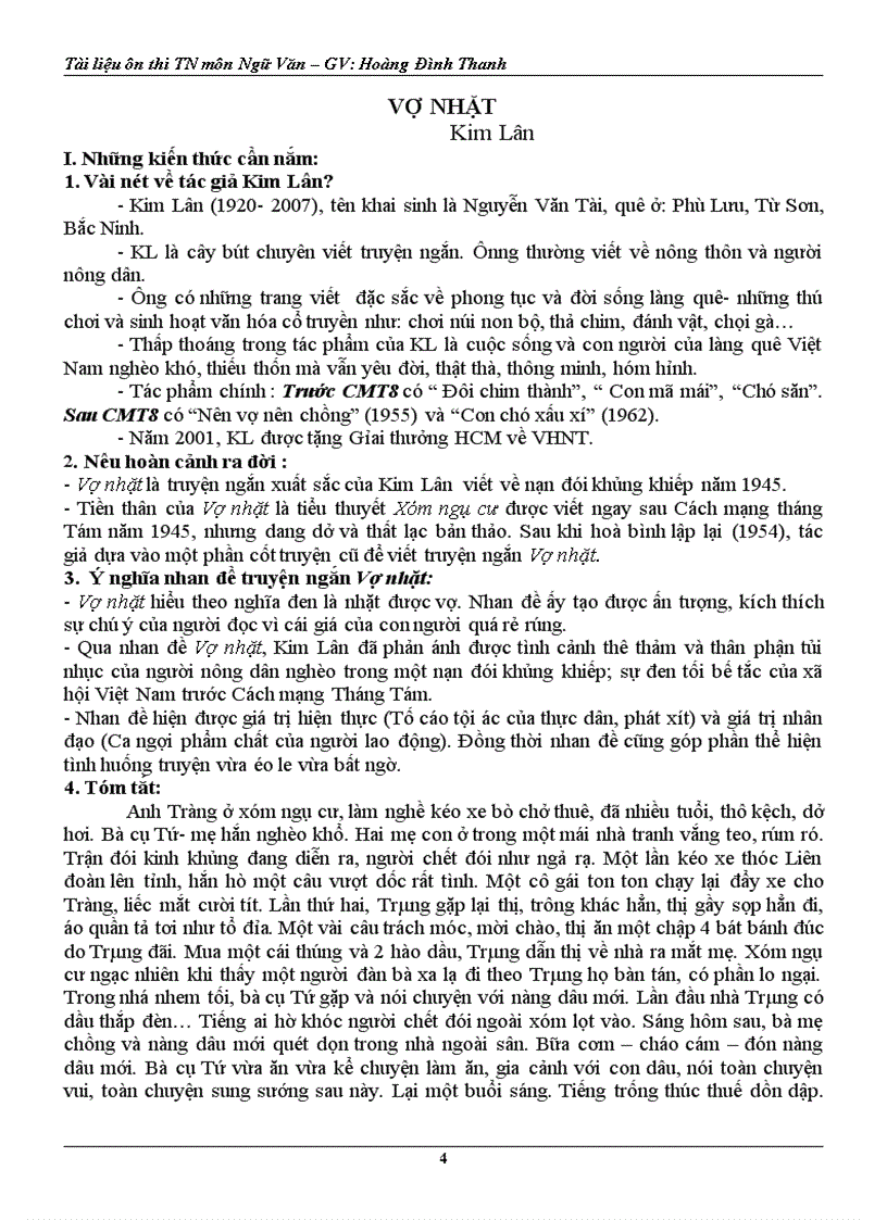 image for page Tài liệu ôn thi TN Ngữ văn Tham khảo