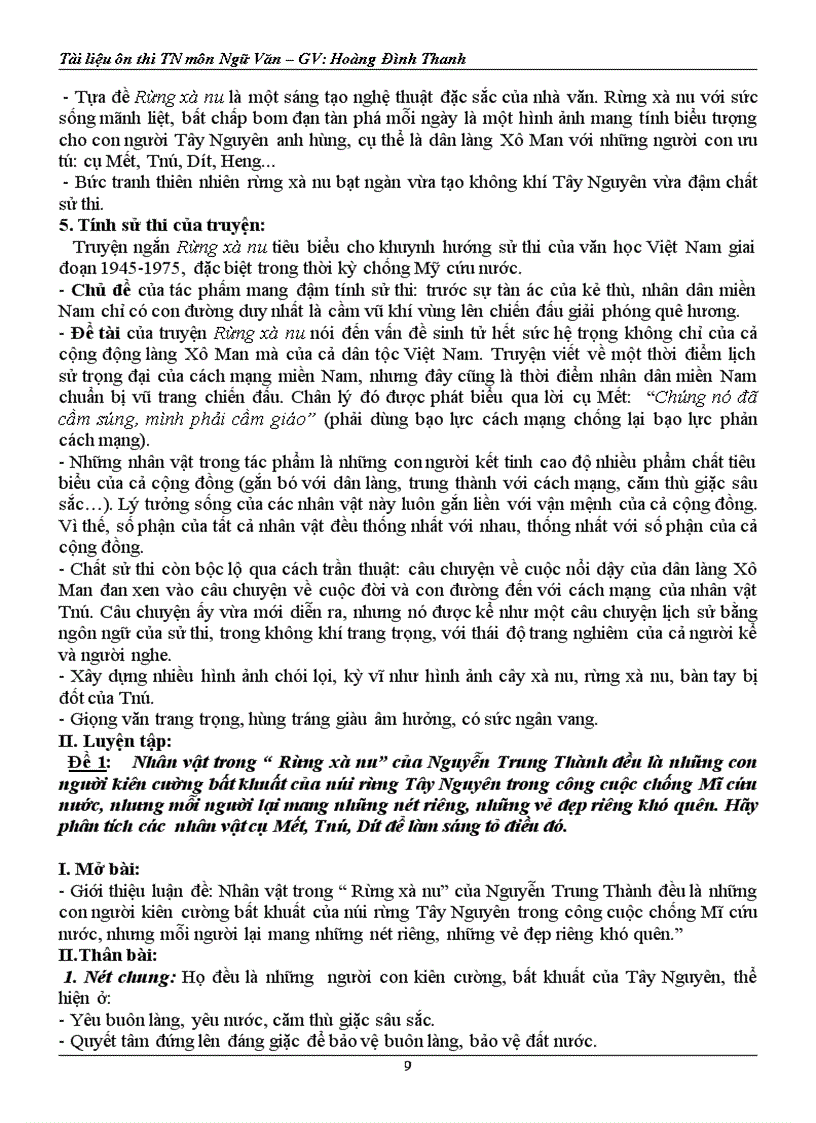 image for page Tài liệu ôn thi TN Ngữ văn Tham khảo