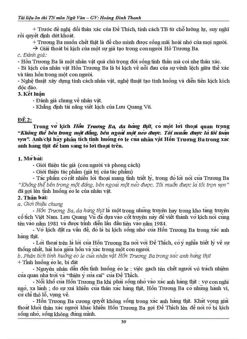 image for page Tài liệu ôn thi TN Ngữ văn Tham khảo