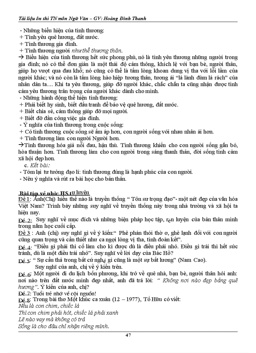 image for page Tài liệu ôn thi TN Ngữ văn Tham khảo