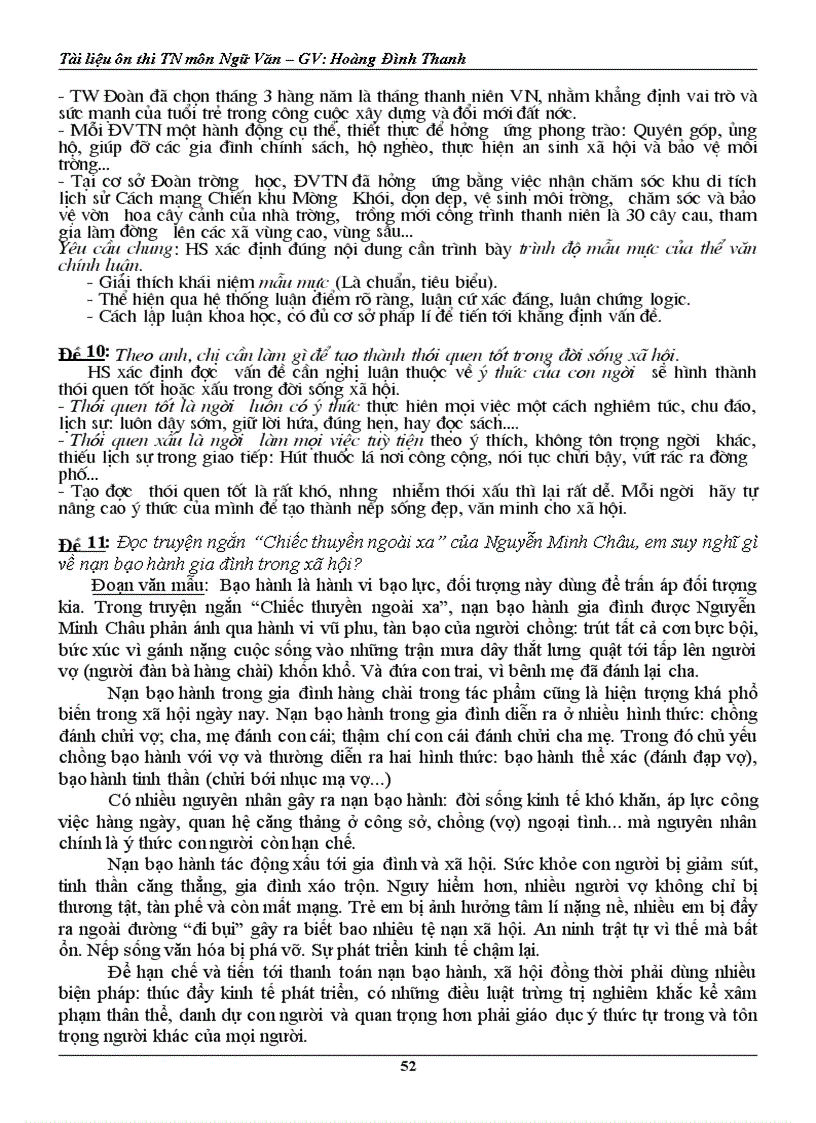 image for page Tài liệu ôn thi TN Ngữ văn Tham khảo