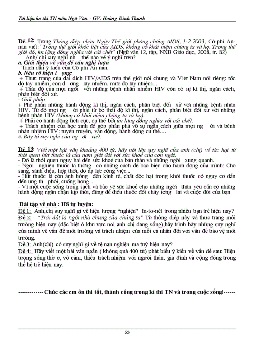 image for page Tài liệu ôn thi TN Ngữ văn Tham khảo