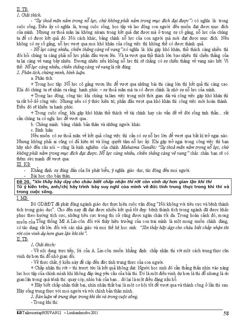 image for page Tài liệu ôn thi TNTHPT