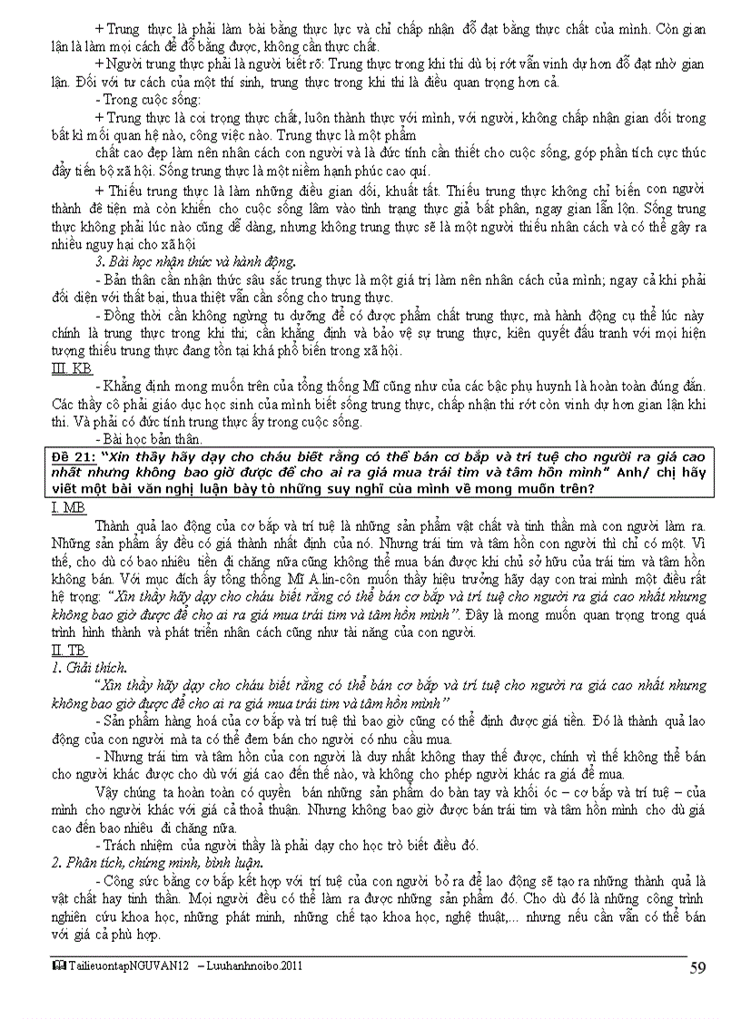 image for page Tài liệu ôn thi TNTHPT