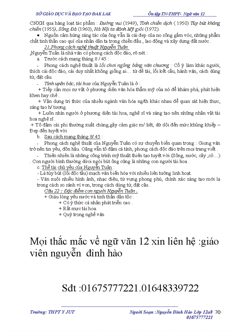 image for page Tài liệu ôn thi tốt nghiệp 12 hay
