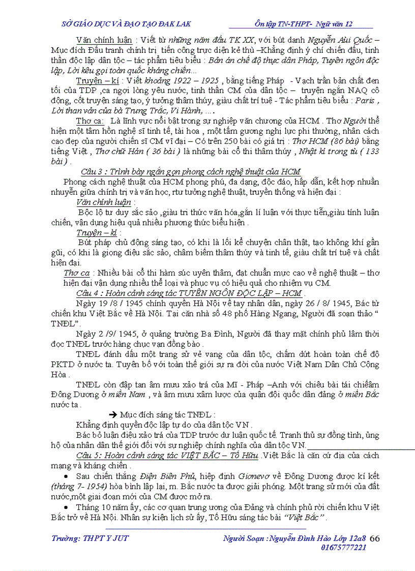 image for page Tài liệu ôn thi tốt nghiệp ngữ văn 12