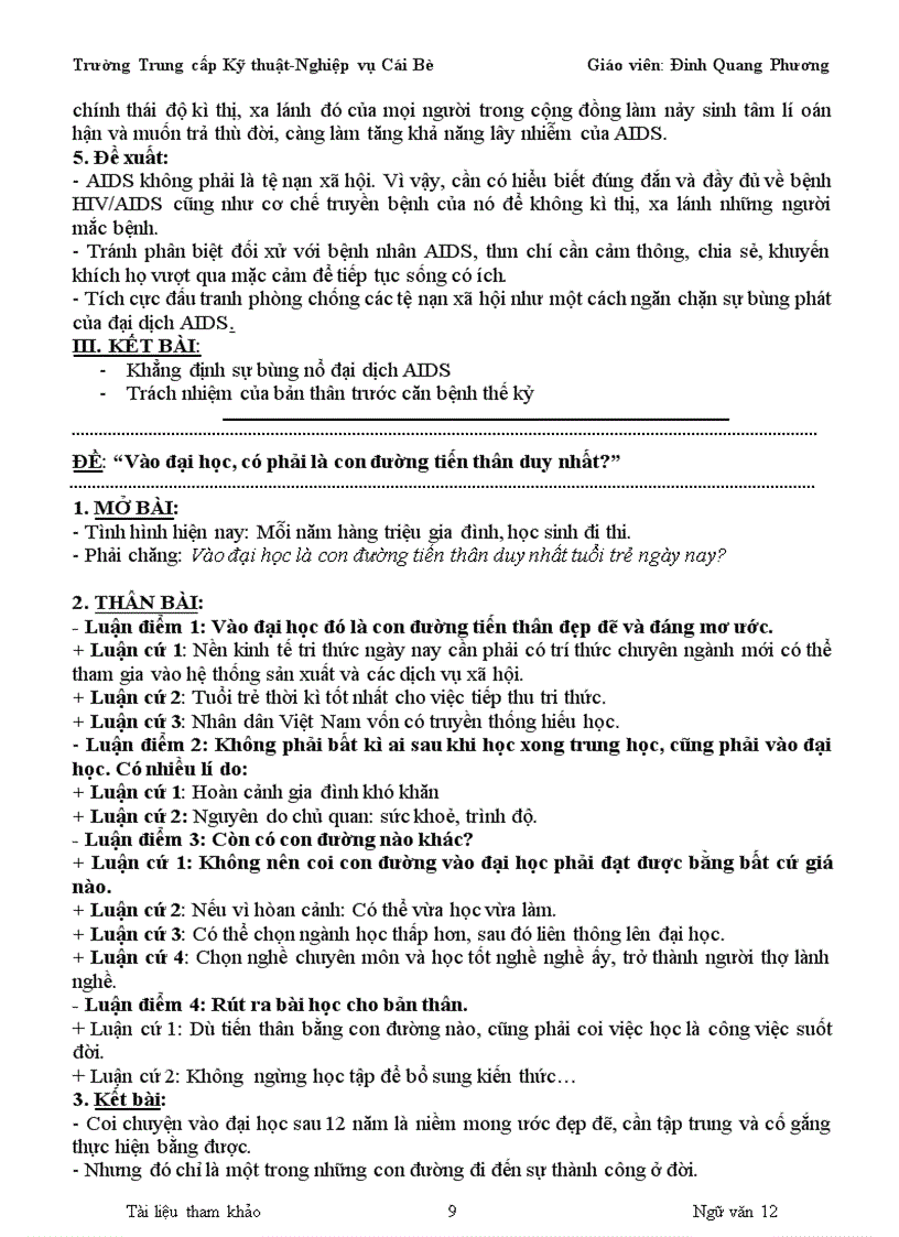 image for page Tài liệu ôn thi tốt nghiệp thpt 2011 2012