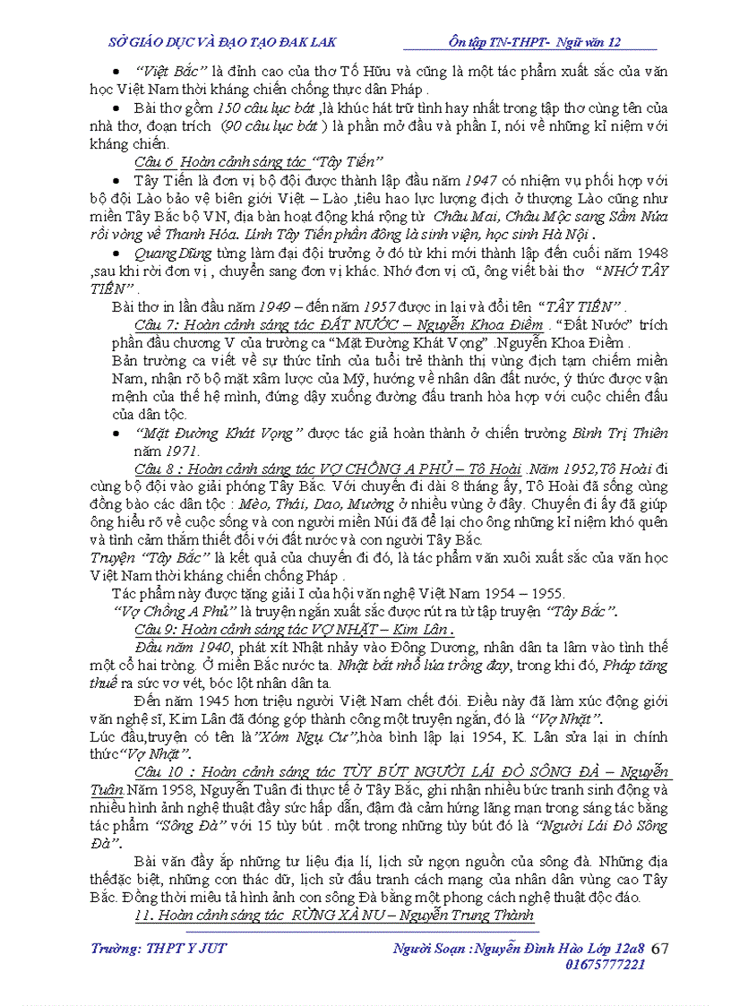 image for page Tài liệu ôn thi tốt nghiệp và đại học ngữ văn 12