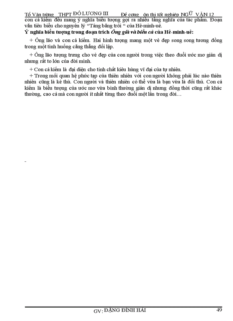 image for page Tài liệu ôn thi tốt nghiệp văn 12