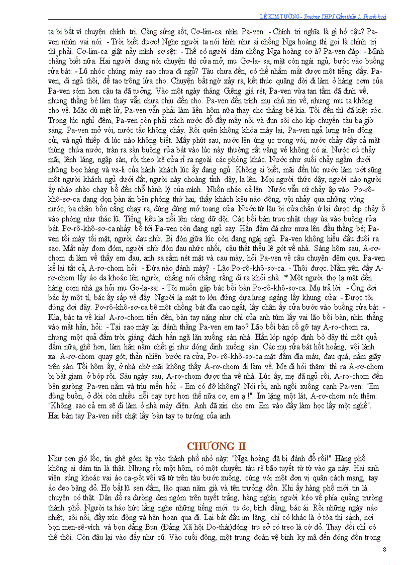 image for page Thép đã tôi thế đấy Phần 1