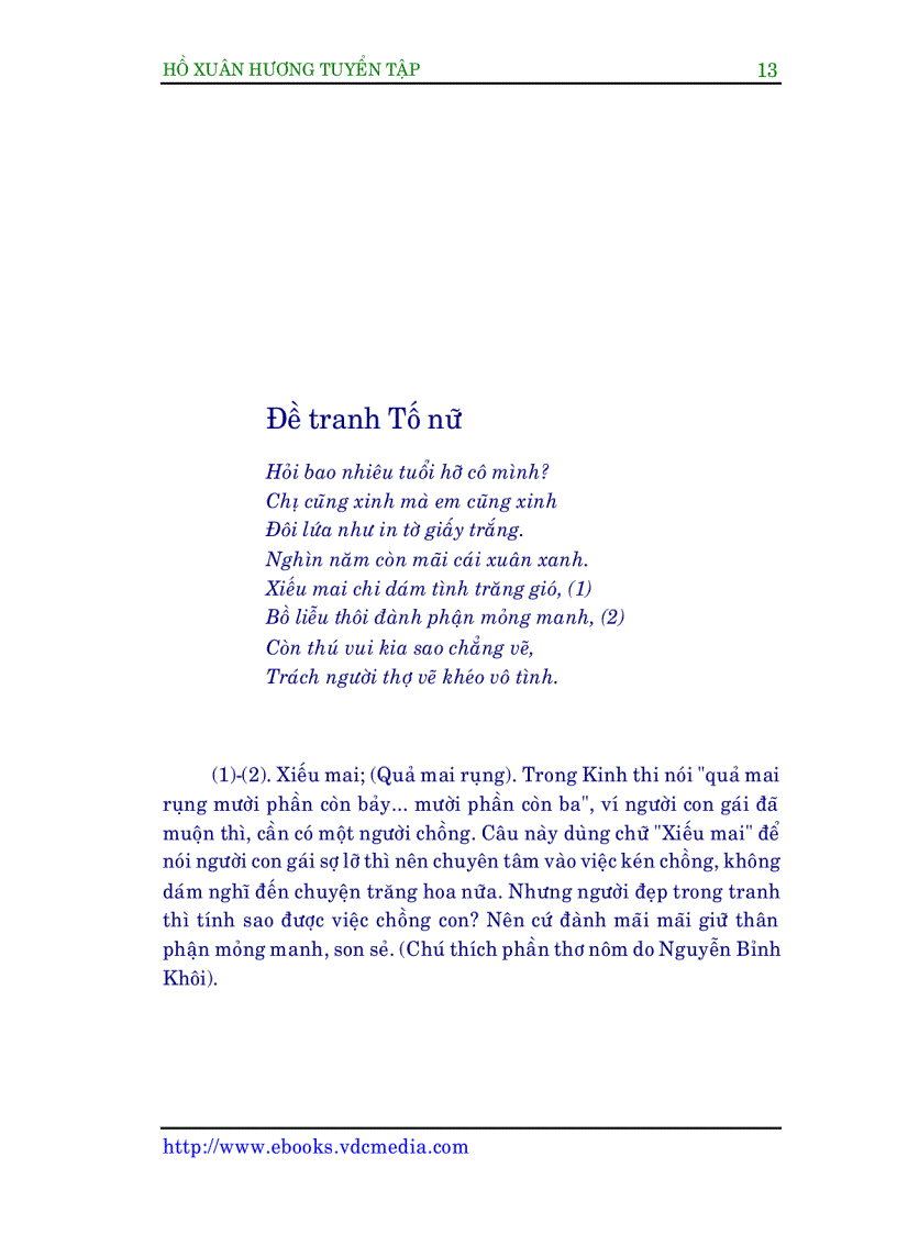 image for page Tho HO XUAN HUONG