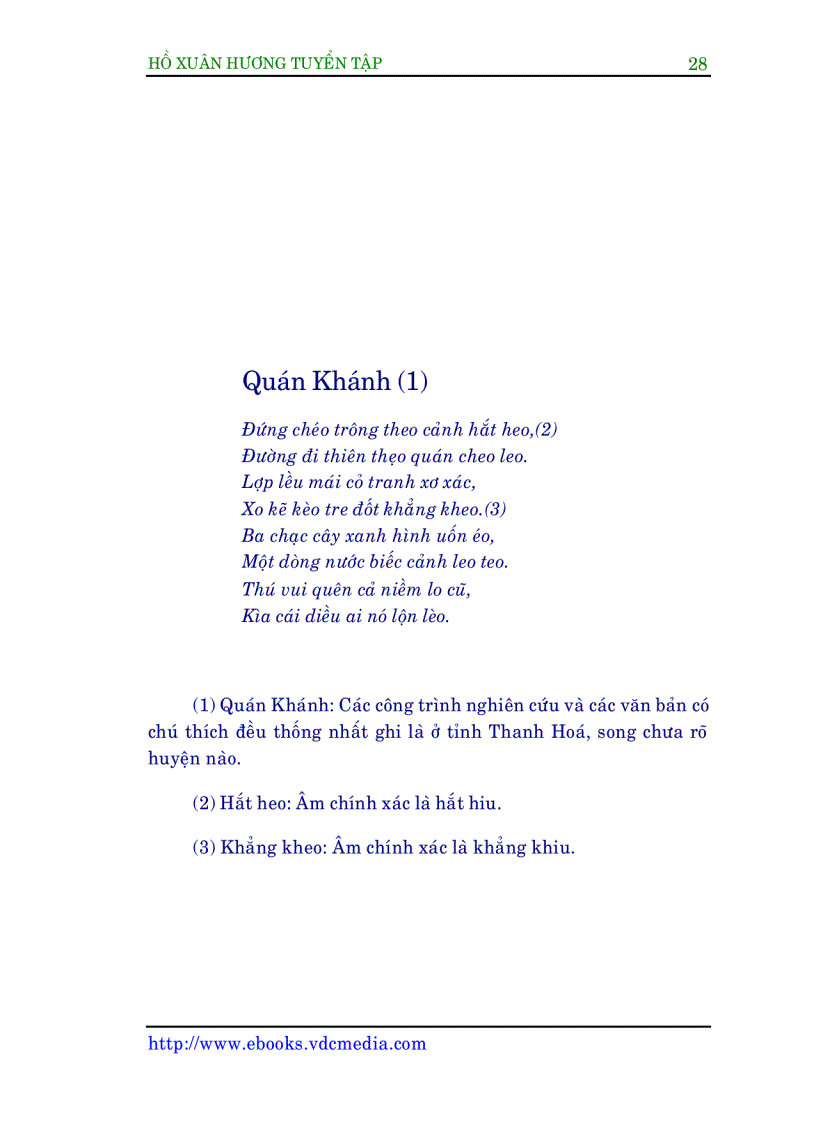 image for page Tho HO XUAN HUONG