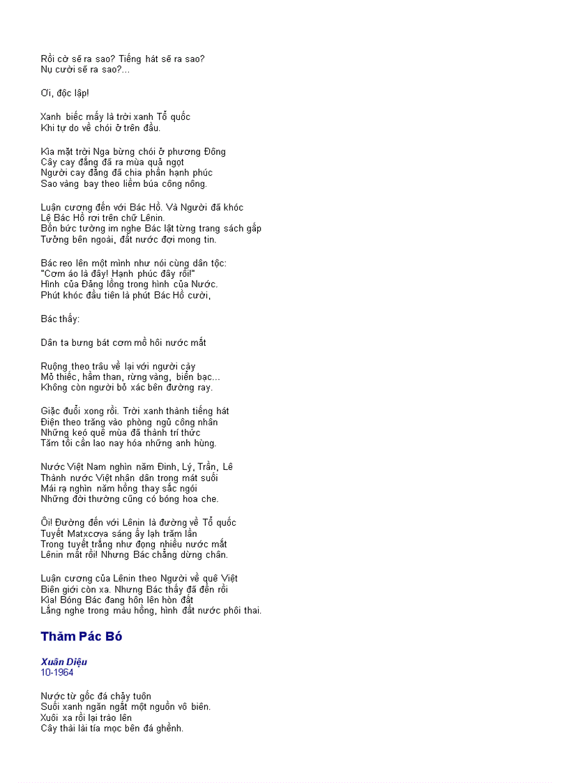 image for page Thơ về Hồ chí Minh