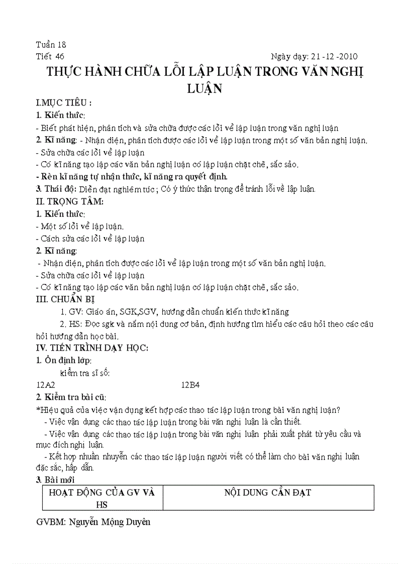 image for page Thực hành chữa lỗi lập luận trong văn nghị luận