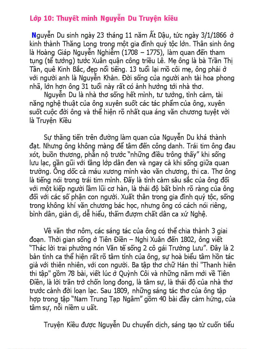 image for page Thuyet minh kieu nguyen du