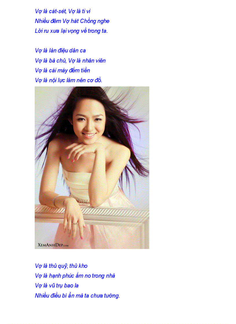 image for page Thơ vui về vợ 1