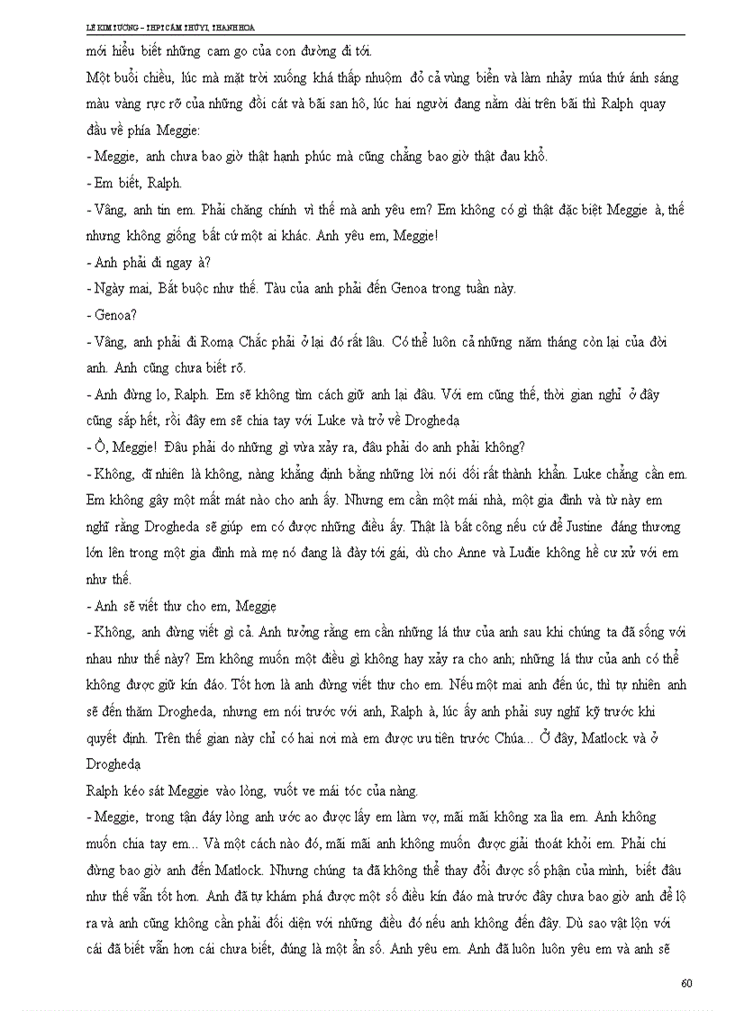 image for page Tiếng chim hót trong bụi mận gai Tập 16 31