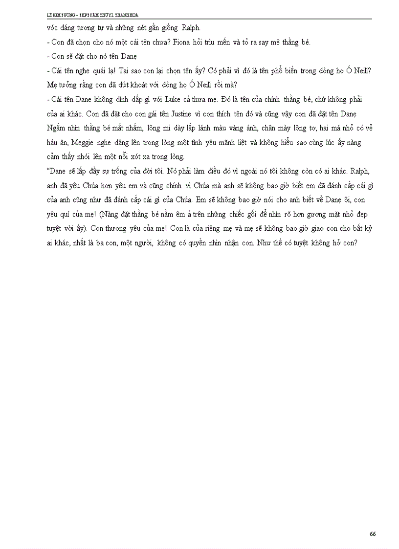 image for page Tiếng chim hót trong bụi mận gai Tập 16 31