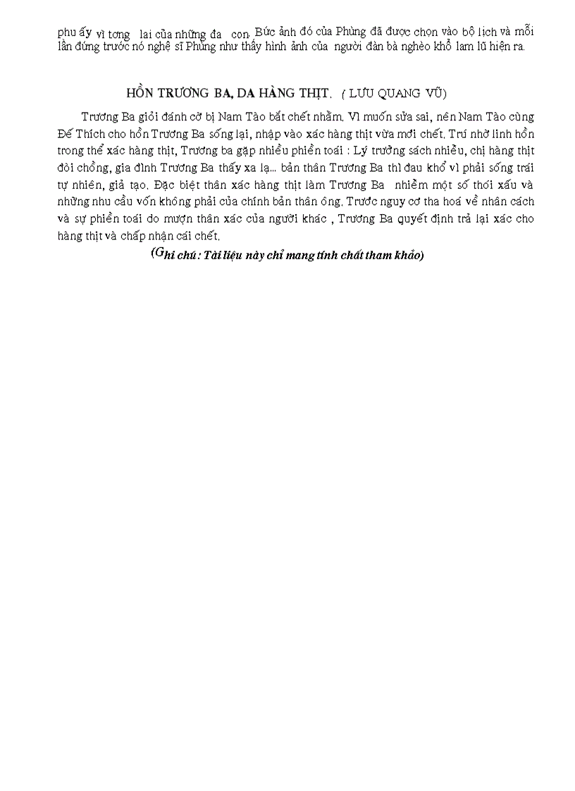 image for page Tóm tắt các tác phẩm văn học lớp 12