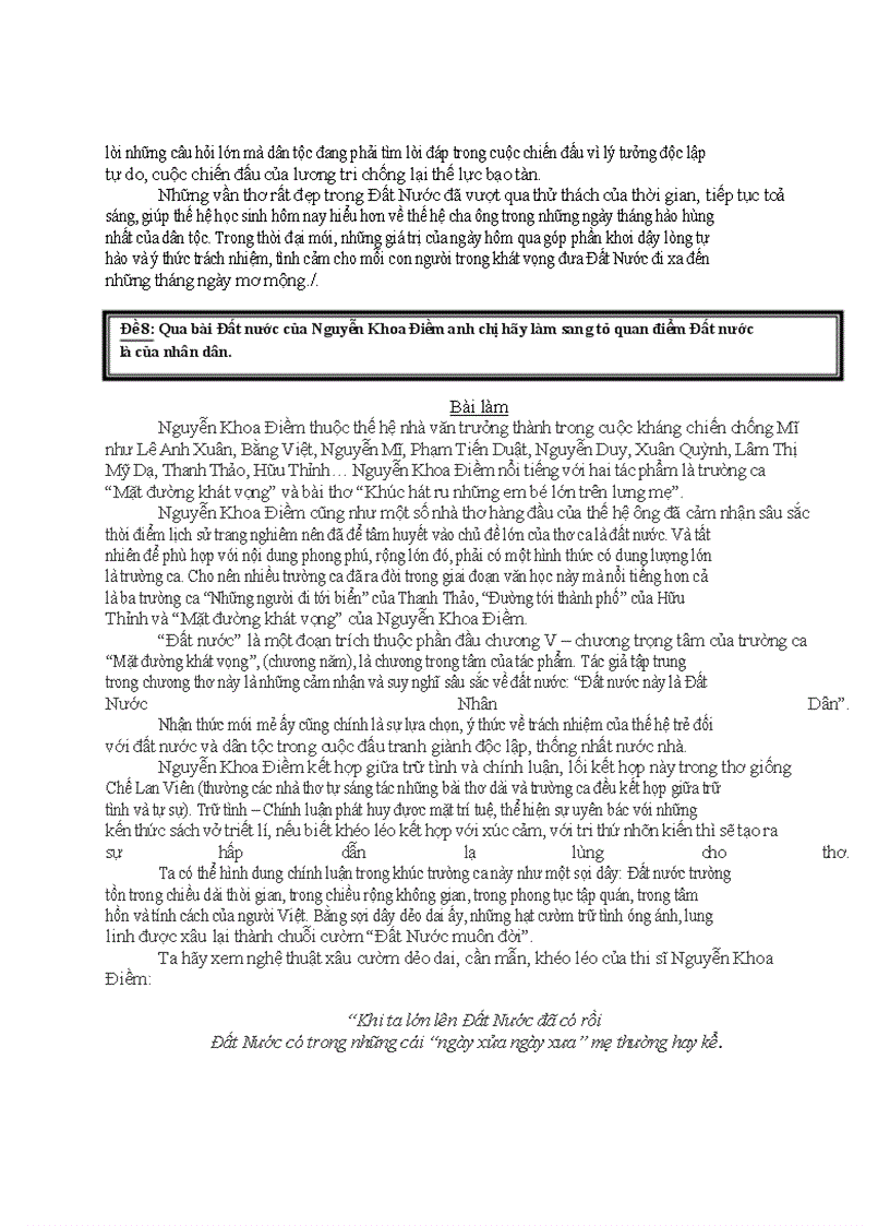 image for page Tuyển tập những bài văn hay nhất 12