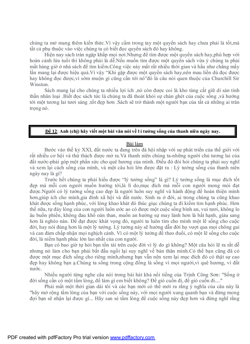 image for page Tuyển tập Văn hay Lớp 12