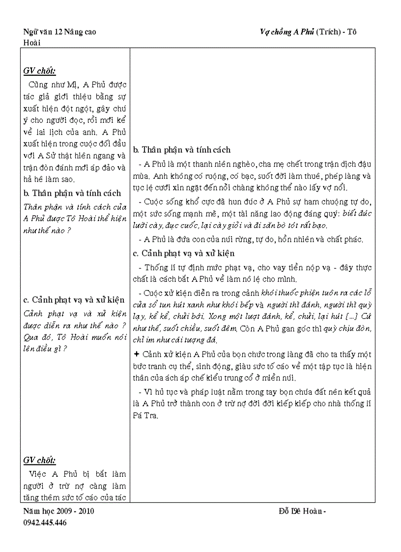 image for page Vợ chồng A Phủ chương trình Nâng cao