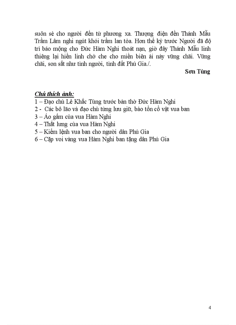 image for page Vua Hàm Nghi và những chuyện kỳ lạ ở đất Phú Gia