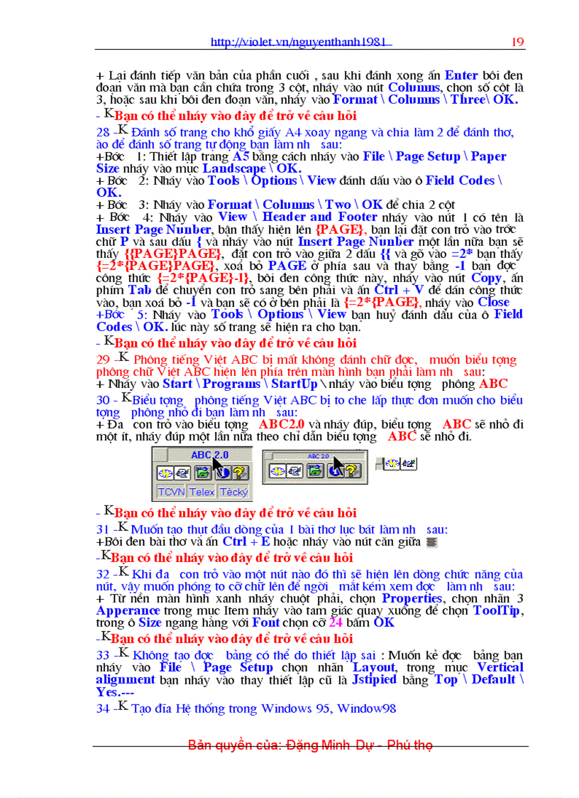 image for page Xử lí khi soạn thảo cực có ích viết bởi giáo viên Tin