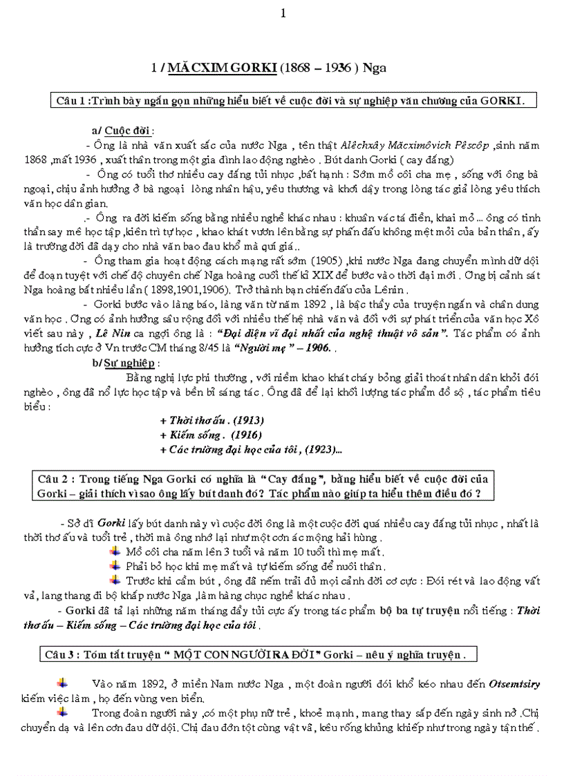 image for page Ôn thi văn học nước ngoài 1