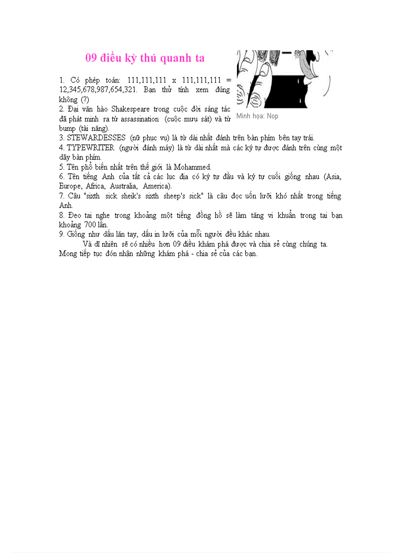 image for page 09 điều kỳ thú quanh ta