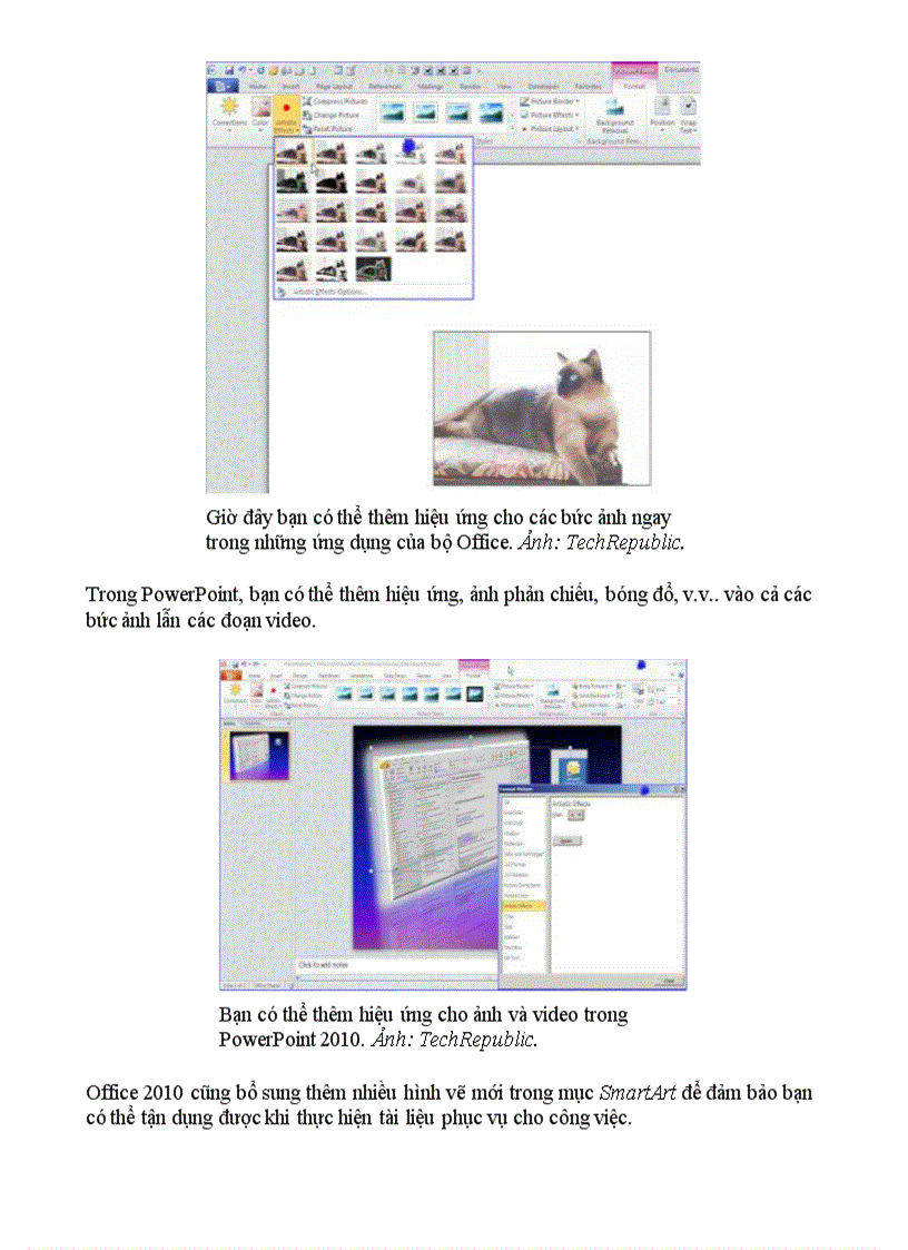 image for page 10 điểm nổi bật của bộ office 2010