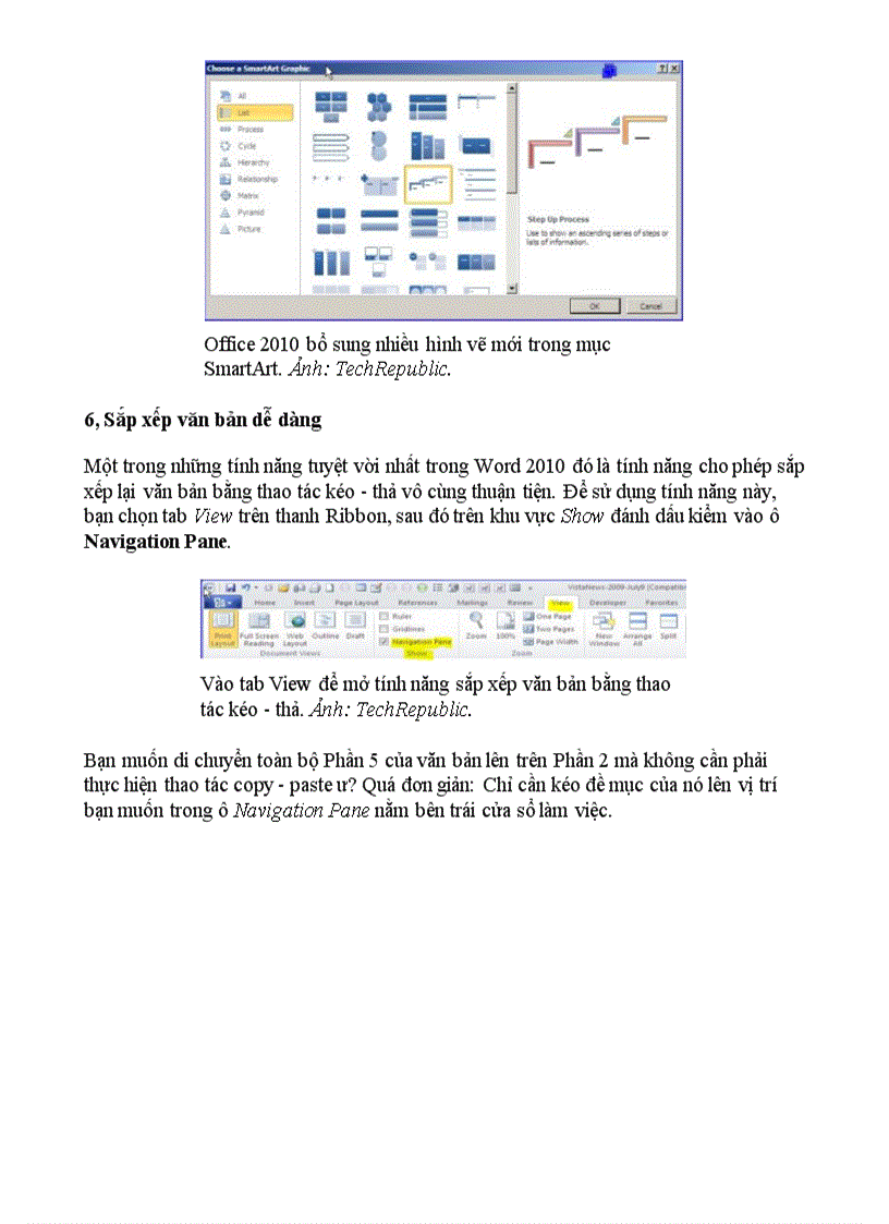 image for page 10 điểm nổi bật của bộ office 2010