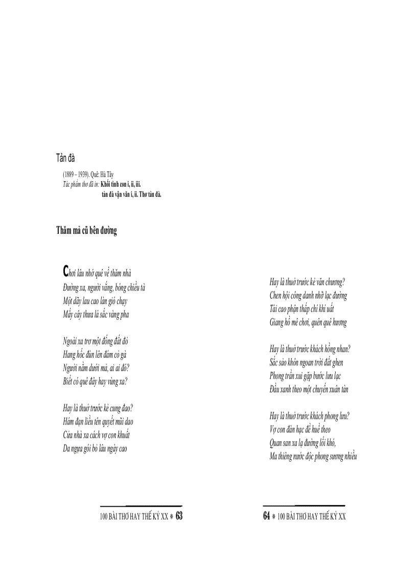 image for page 100 bài thơ hay thế kỷ XX