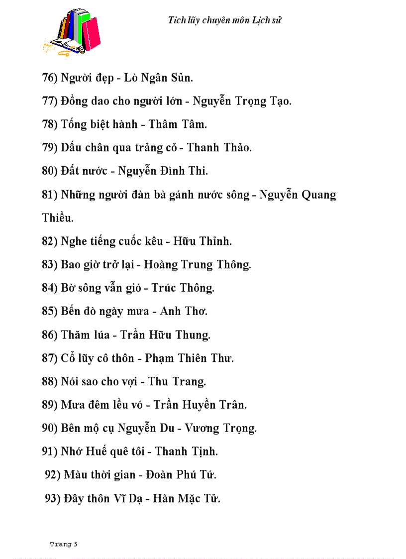 image for page 100 bài thơ hay