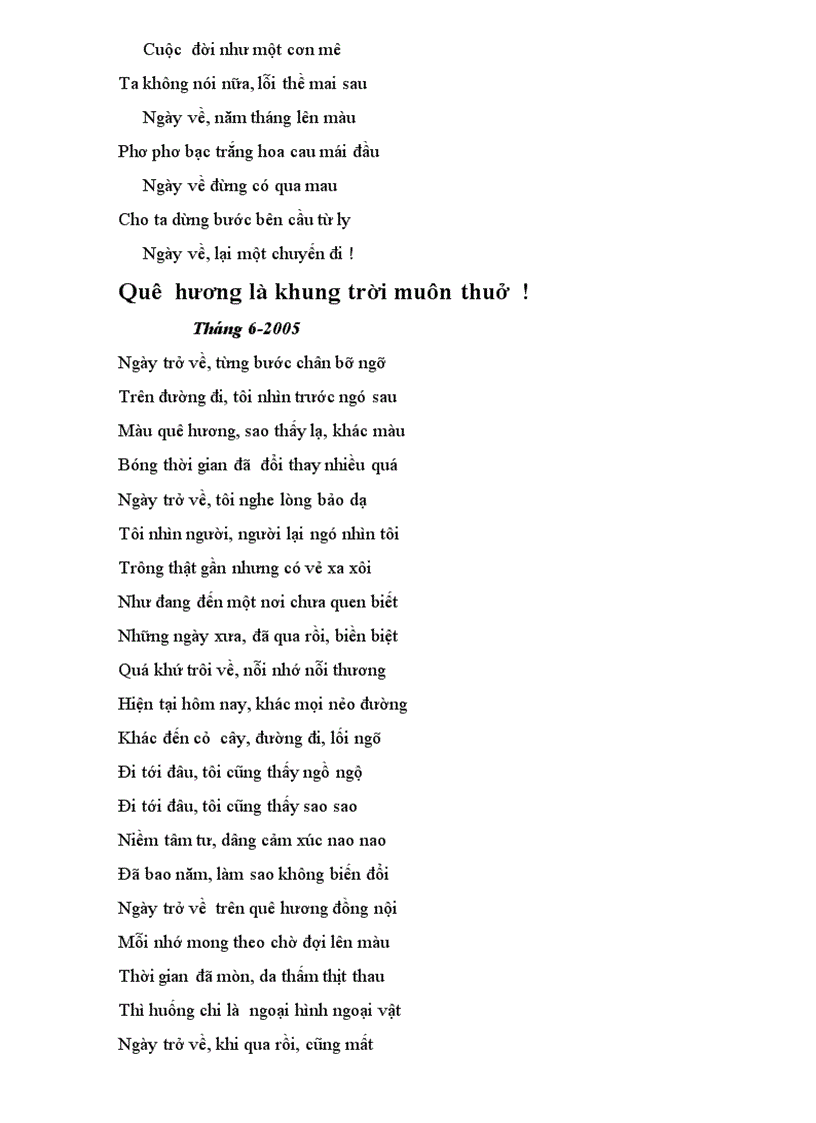 image for page 100 Bài thơ Tình Tự Quê Hương 3 TG Mặc Giang