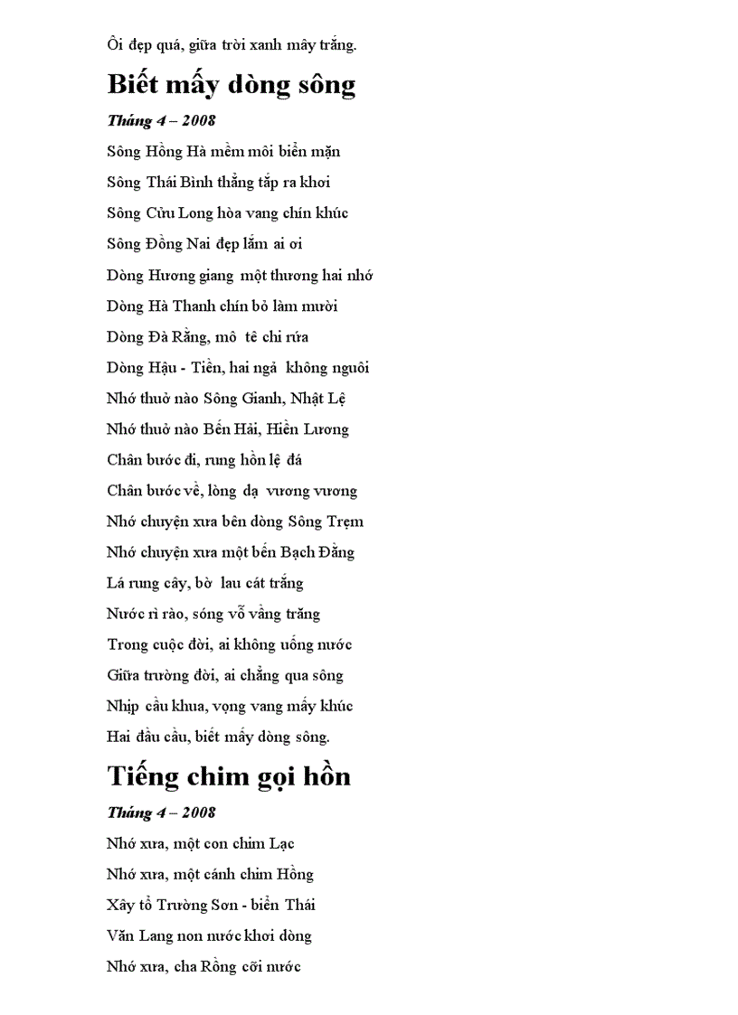 image for page 100 Bài thơ Tình Tự Quê Hương 3 TG Mặc Giang